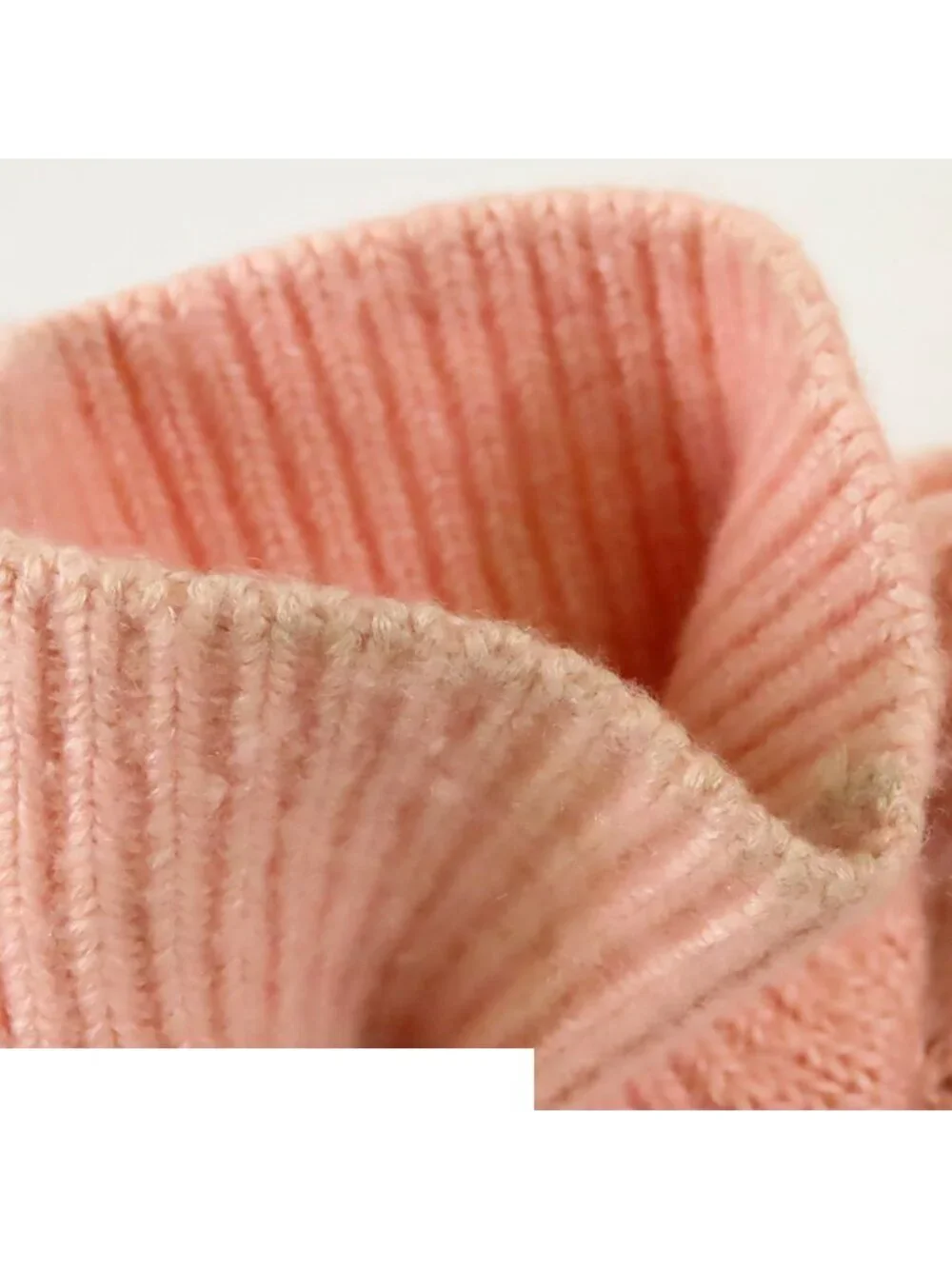 Chanel Knit Cardigan Pink Coco Heart Button Top